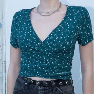 Brandy Melville Wrap Top